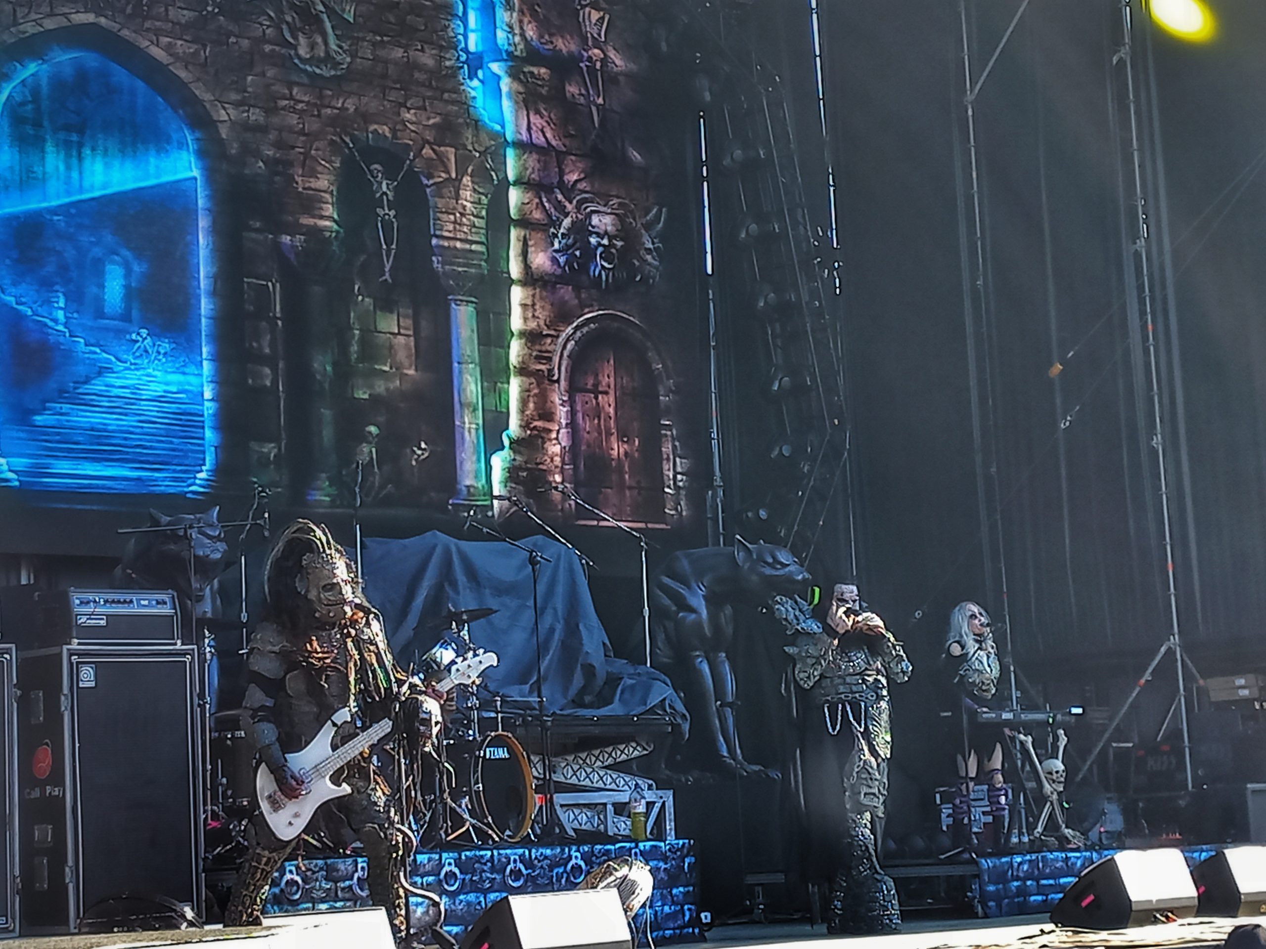 Actuación de Lordi en el Rock Imperium 2023