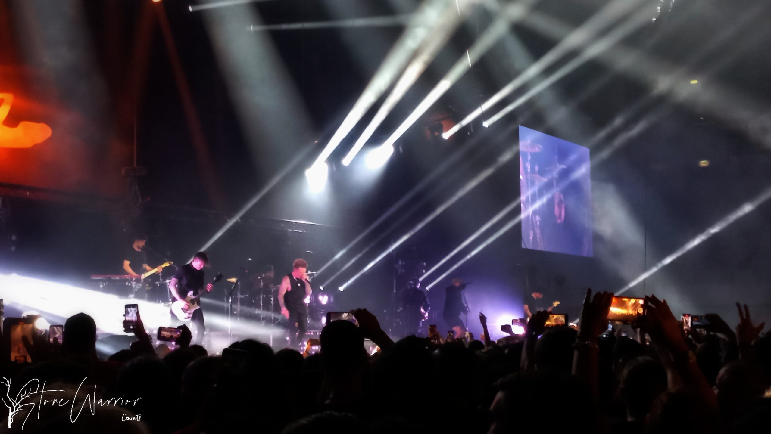 Actuación de Papa Roach en el Evil Live 2023 Portugal Lisboa