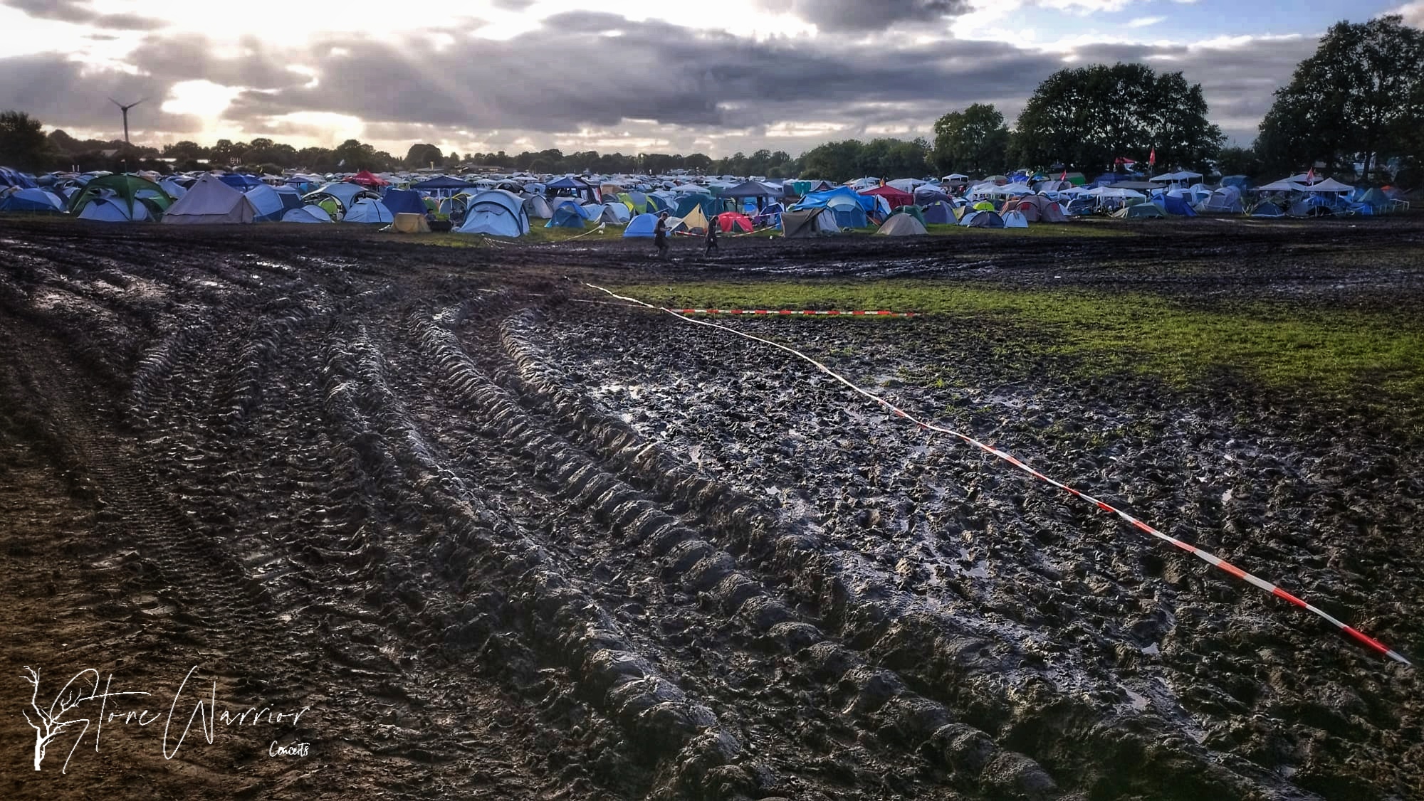 Camping al fondo del barro Wacken