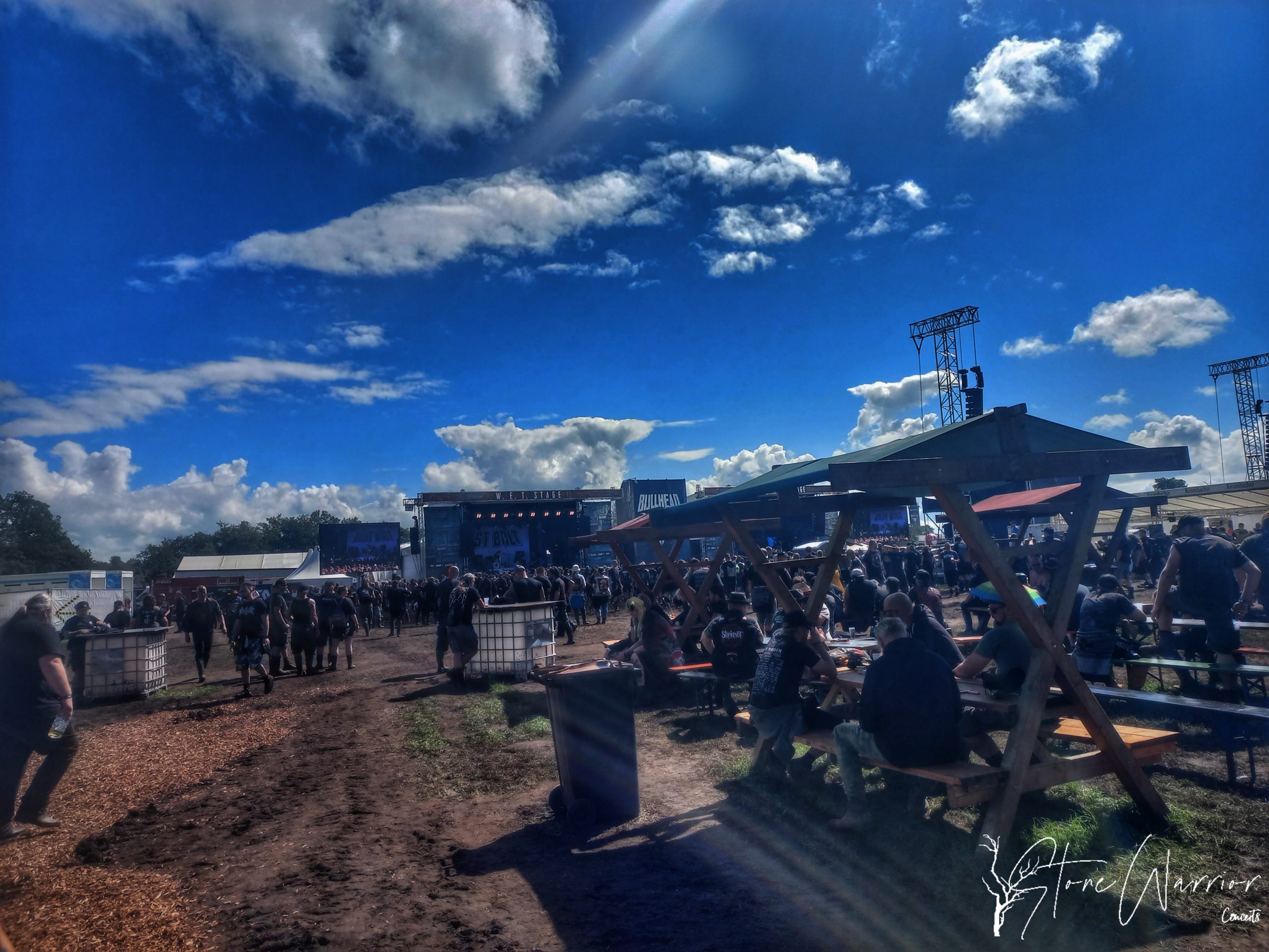 Zona descanso en Bullhead City Wacken