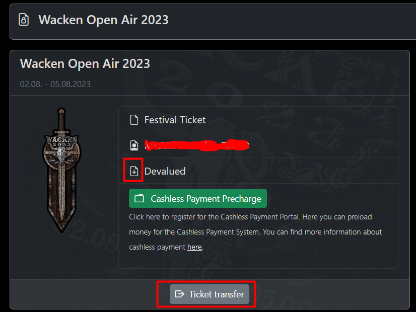 Wacken TicketCenter - Entrada