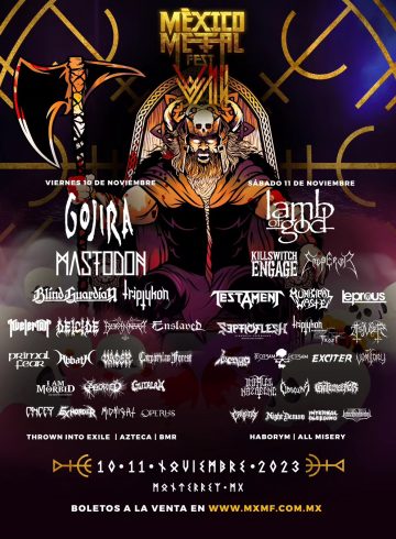 Cartel México Metal Fest VII Monterrey