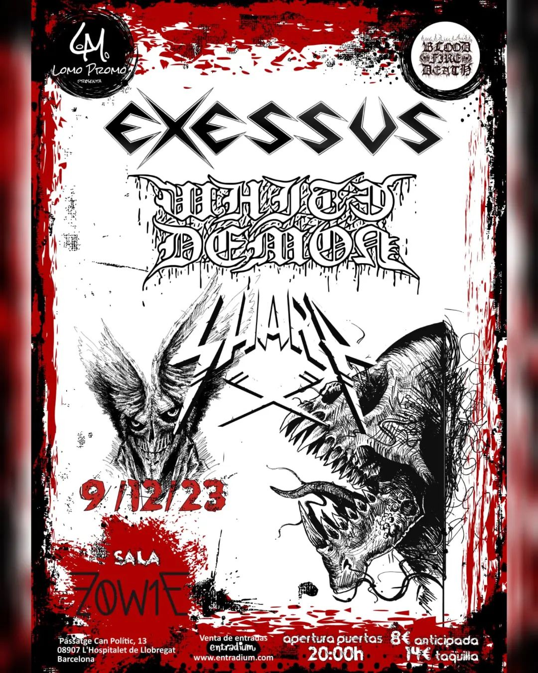 Cartel Exessus Whitedemon Sharp