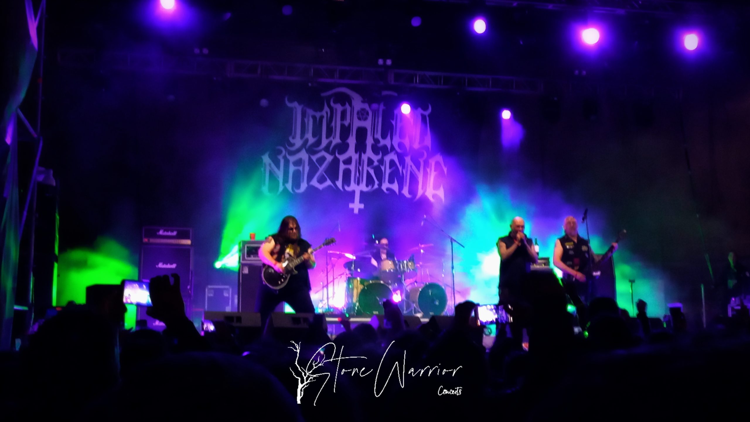 Actuación de Impaled Nazarene en el México Metal Fest 2023 MxMF