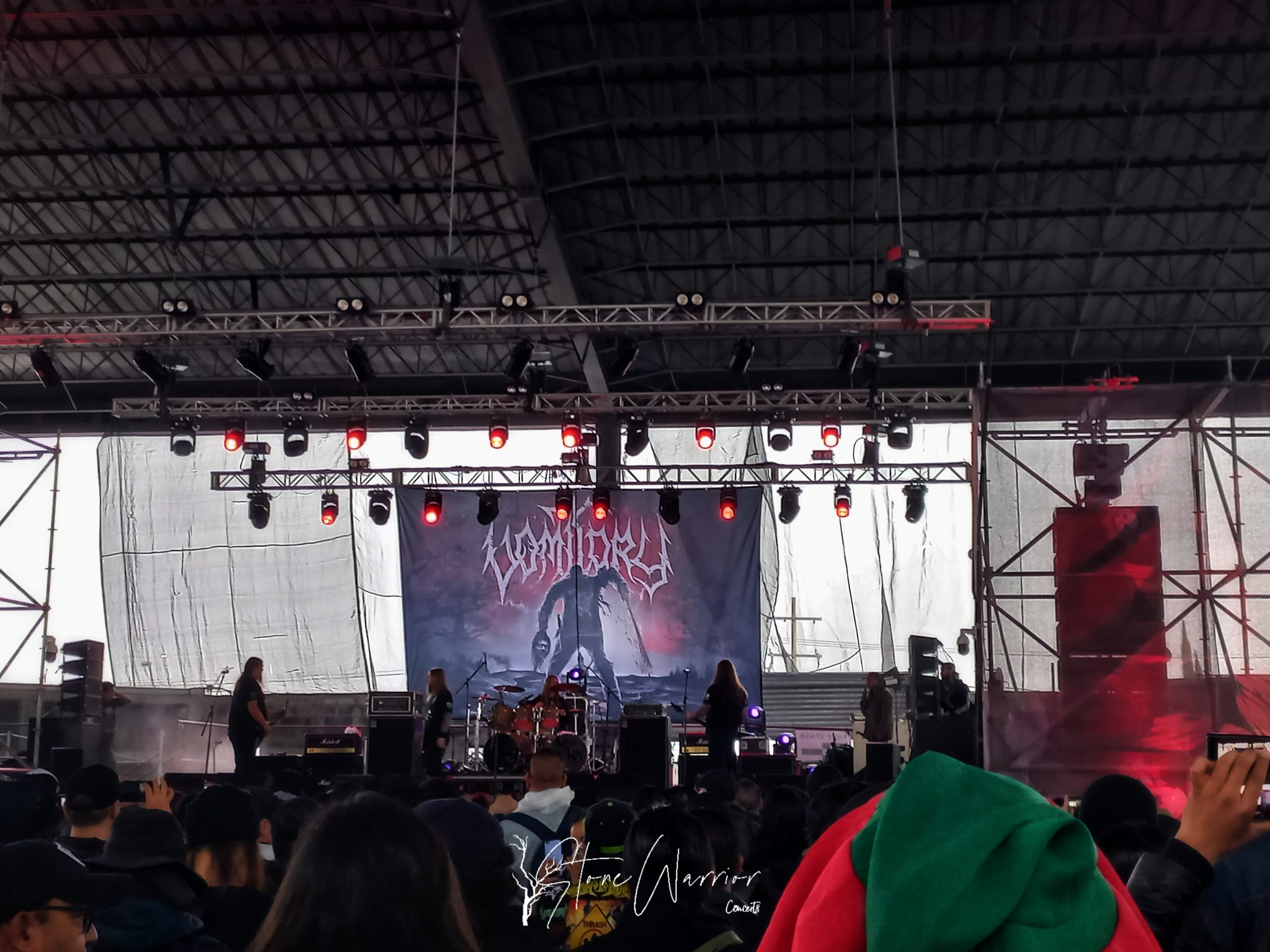 Actuación de Vomitory en el México Metal Fest 2023 MxMF