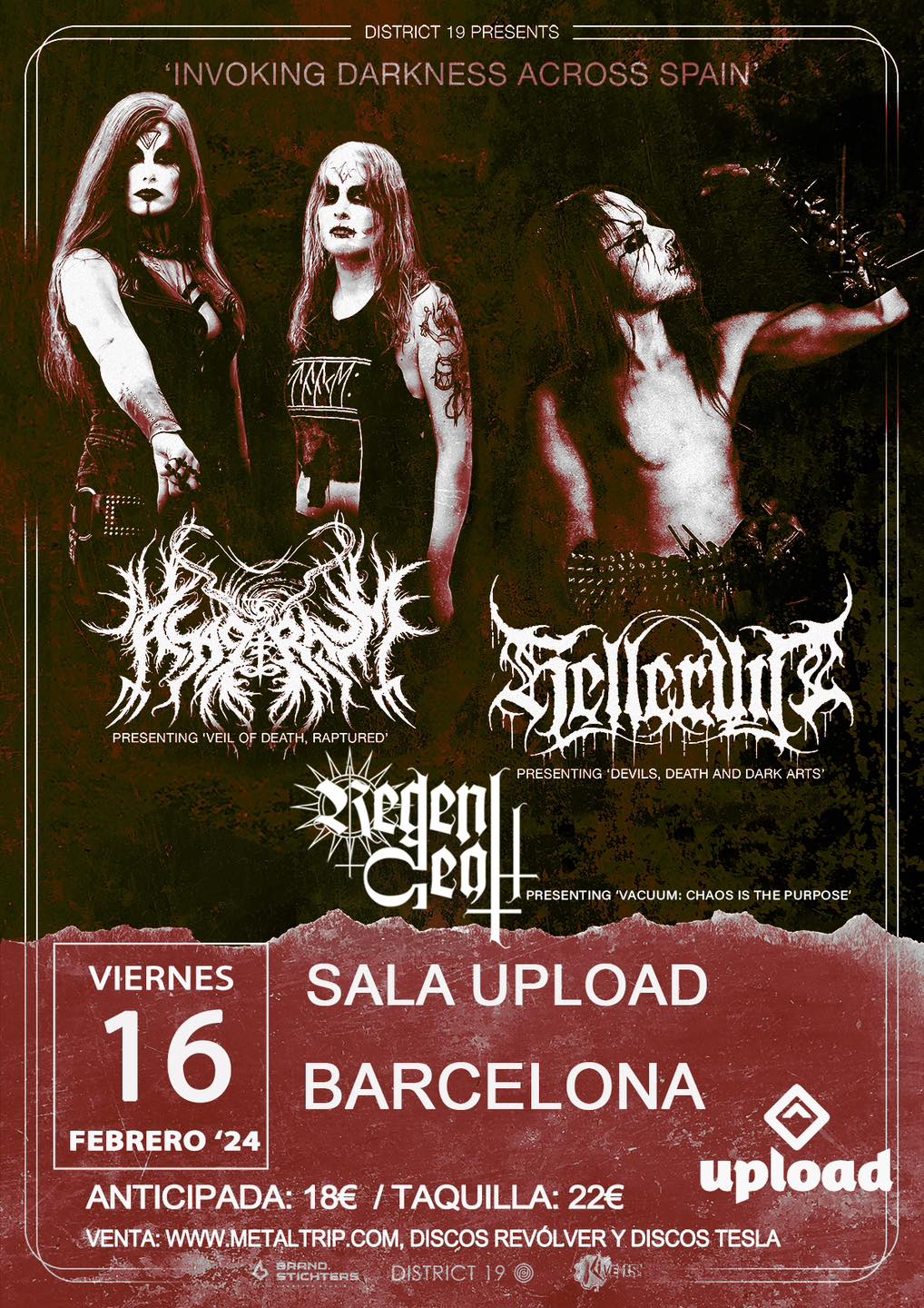 cartel en Barcelona