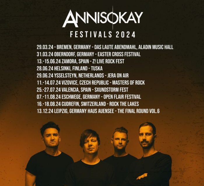 Annisokay 2024 festivales