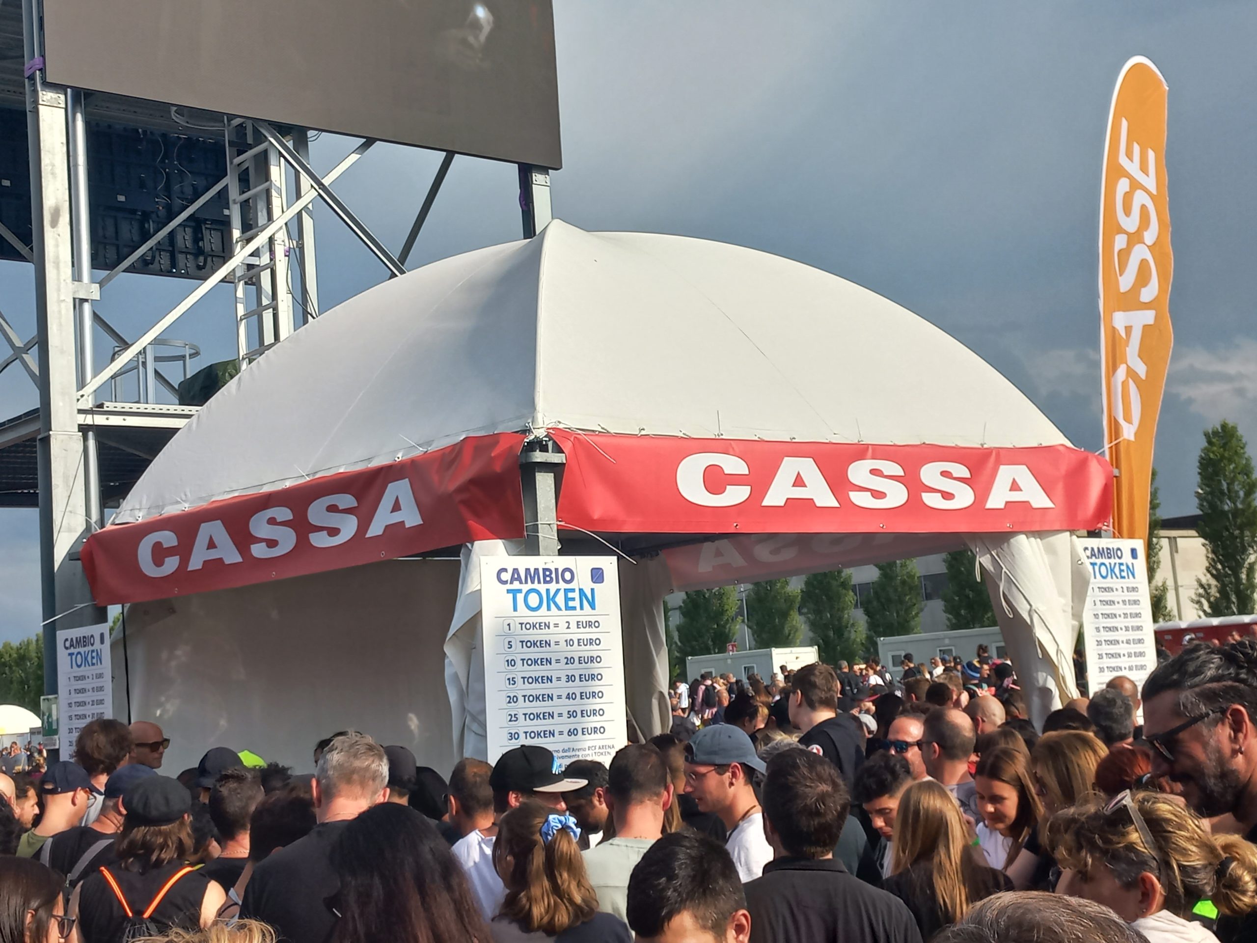 CASSA y tokens - RCF Arena - Reggio Emilia ACDC 2024