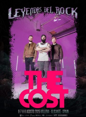 Leyendas del Rock 2025 Avance de Cartel The Cost Band