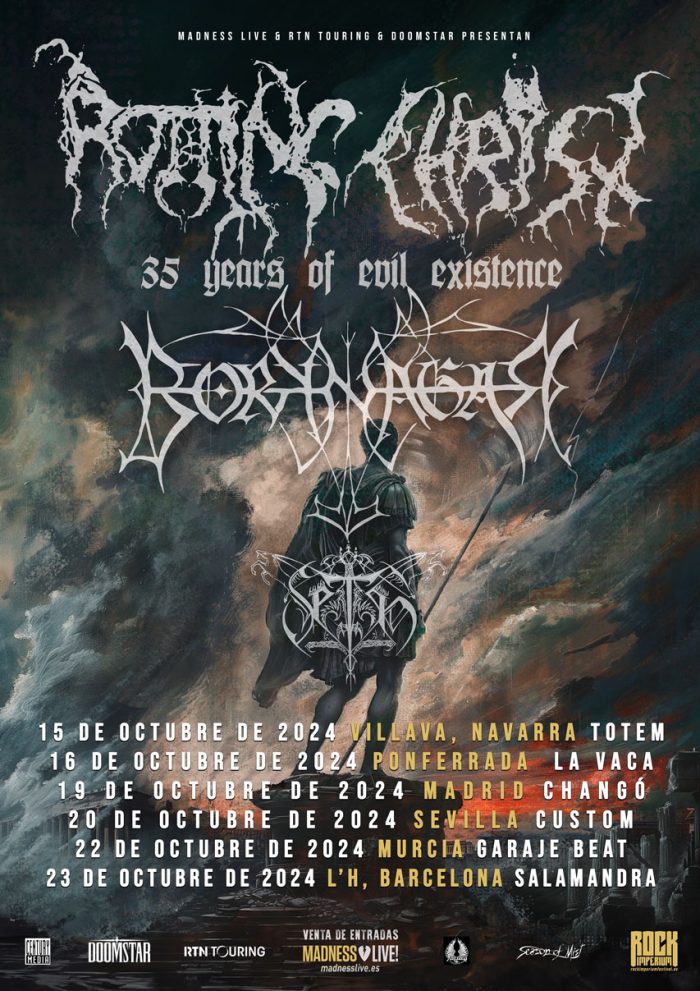 Tour Rotting Christ + Borknagar + Seth