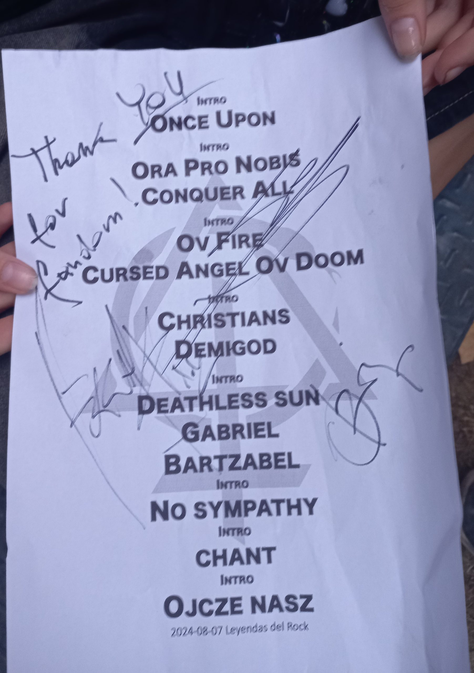 Setlist Behemoth en el Leyendas del Rock 2024