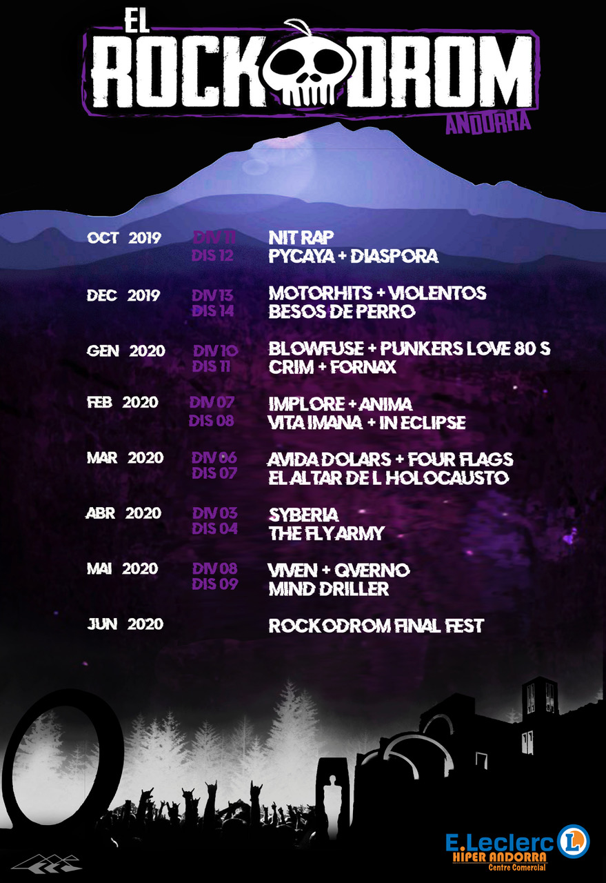 El Rockòdrom 2019 cartel