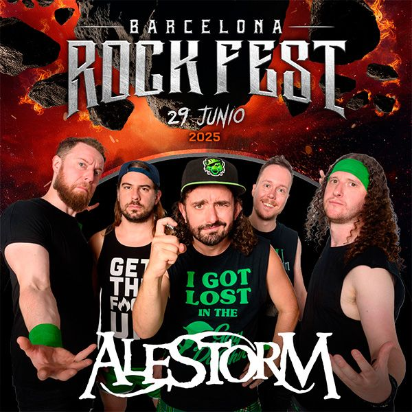 Avance Barcelona Rock Fest Alestorm 2025